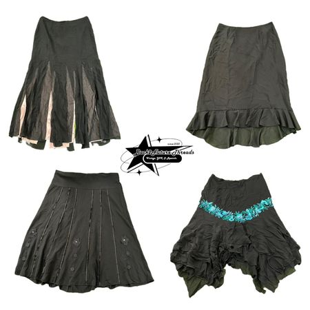 Y2k Unique Girl Poly Skirt B2F-048