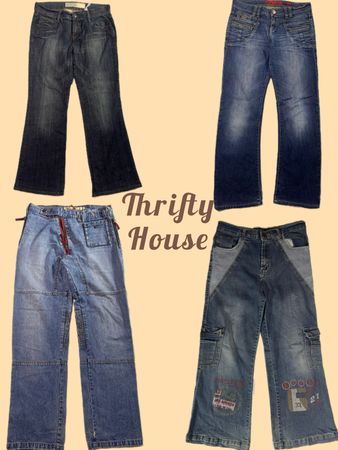Y2K Flared & Baggy Denim(TH/818)