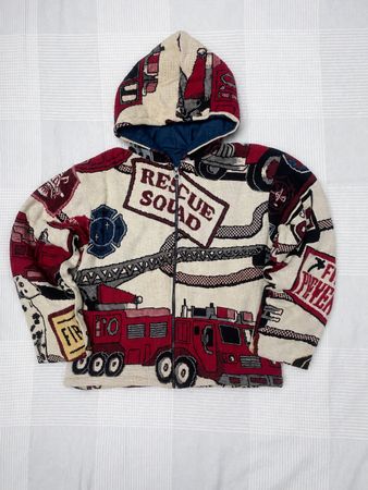 Upcycle Tapestry Zip Thru Jacket
