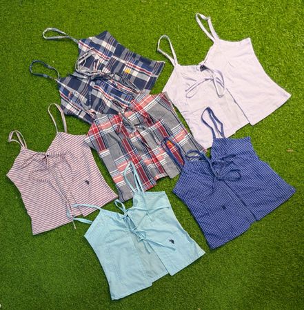 7210 - US Polo Blusas Cami Recicladas