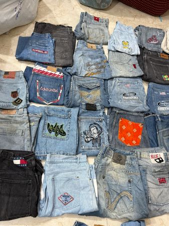 hiphop y2k mix jorts 75 pieces