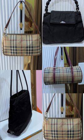 Luxury branded bags