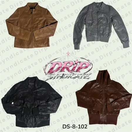 Premium Leather Jacket – Stylish, Durable & Classic (DS-8-102)