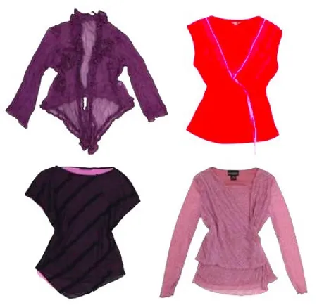 Y2K Tops Barbie Rose Fluo