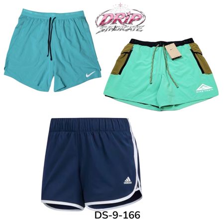 Nike Adidas Mix Mini Shorts Sporty Vintage Summer wear (DS-9-166)