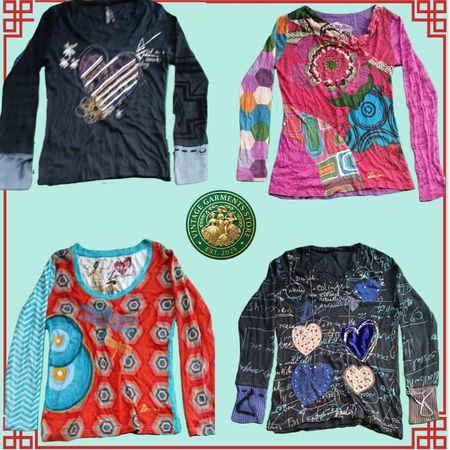 Vibrant Y2K Ladies Blouse Collection | Colorful Desi Guall Style Women Tops & Shirts | Premium Aesthetic Retro Fashion