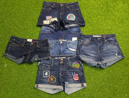 7523 - Denim Mini Shorts