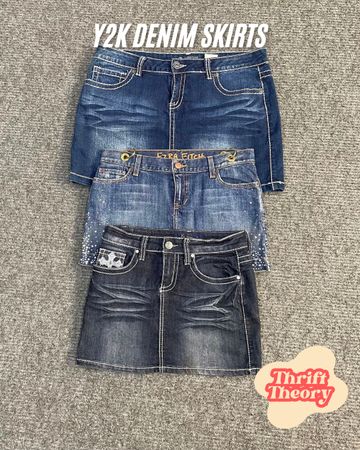 Y2K Denim Skirts - (28/07)