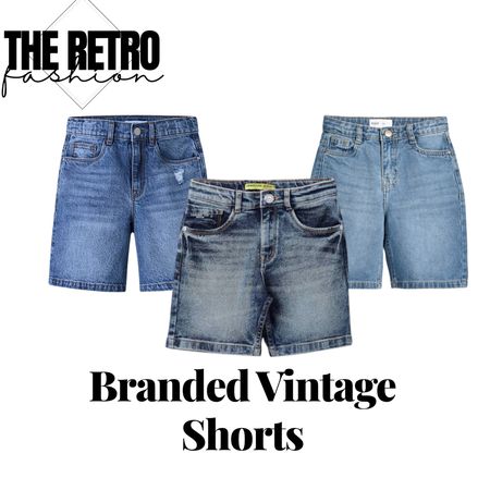 Premium Vintage Denim Shorts.      #393