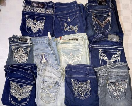 Y2K DAMEN TRAGEN JEANS BOOTCUT FLARE