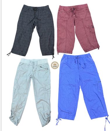 Y2K einzigartige Capri-Hose 10 Stück Zu 1263