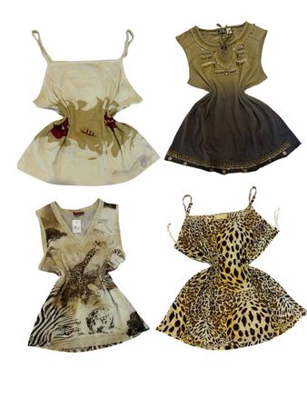 Y2K Safari Wild Instinct Cami Tops-ST-142
