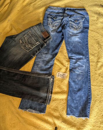 Y2K beautiful flare jeans 105
