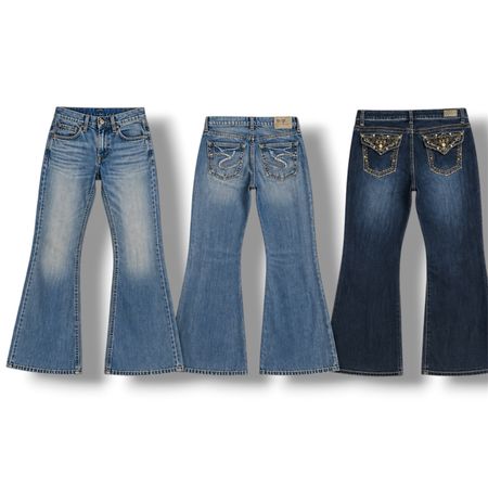 Flared jeans
