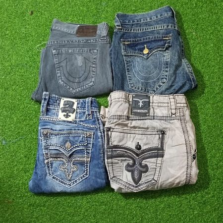 ROCK REVIVAL TRUE RELIGION MEN WEAR SHORTS ( D 250)