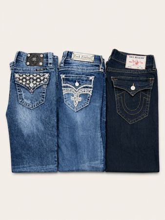 Miss Me/True Religion/Rock Revival Jeans [TD-522]