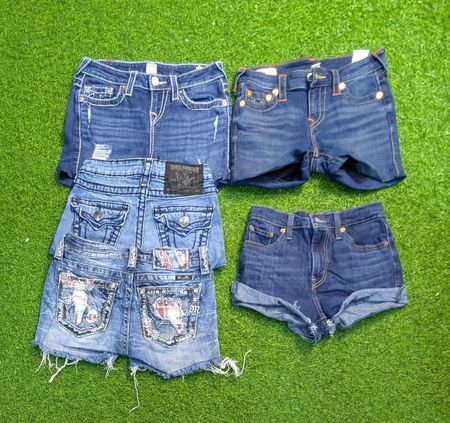 8000 - Upcycled Denim Shorts