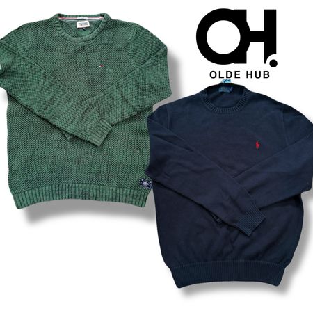 Ralph Lauren and Tommy Hilfiger Sweaters