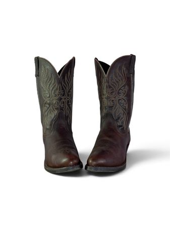 Op vintage 362 Branded cowboy boots