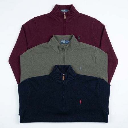 Ralph Lauren quarter zipper (f-004)