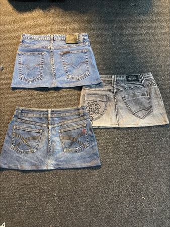 Upcycling-Denim-Minirocke — 0021