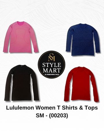 Lululemon Women T Shirts & Tops SM - (00203)