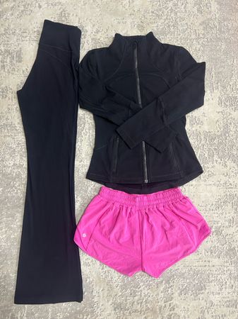 Lululemon Mix Bundle (Jackets, Leggings, Top, Shorts)