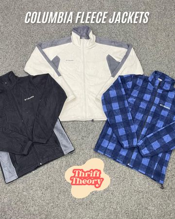 🔴 Columbia Fleece Jackets - (04/09)