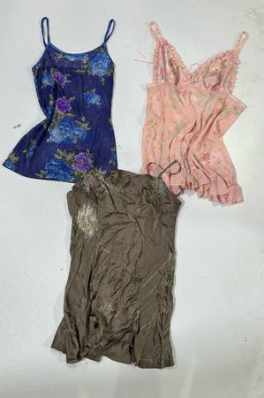 Y2k Cami Midi Tops (1618)