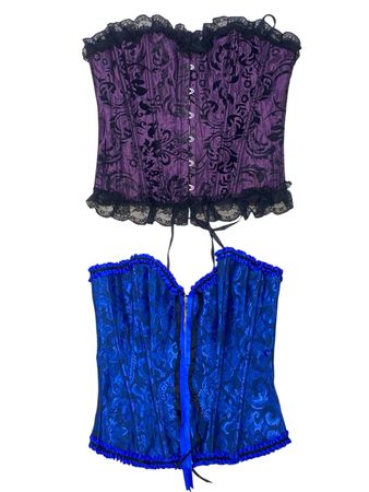 Y2K Dark Romance Korsetts | 12 PCS