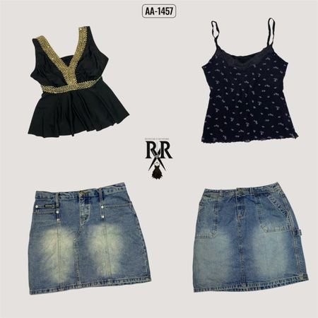 Y2k Black Gothic Mix and Match (AA-1457)