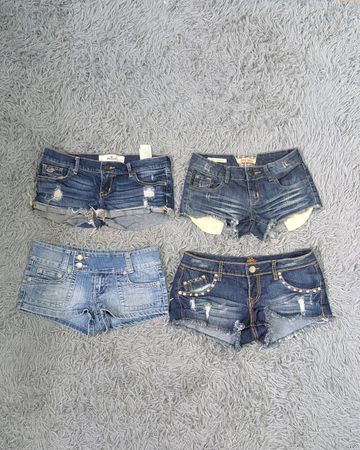 ***Y2K Micro Mini Shorts – Style de mode tendance des années 2000