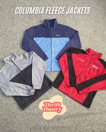 🔴 Columbia Fleece Jackets - (03/09)