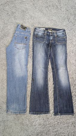 ***Y2K Embroidered Denim – Trendy Flare Collection