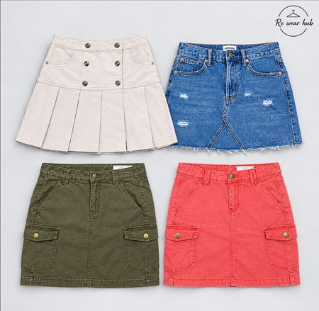 Denim Skirts
