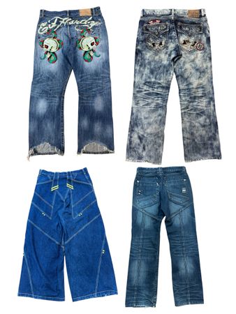 Pantaloni jenas Hip Hop 12 pezzi a 1246