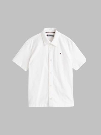 White Tommy Button Down Shirts