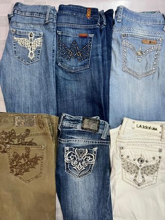 R740 Y2K Flared Jeans