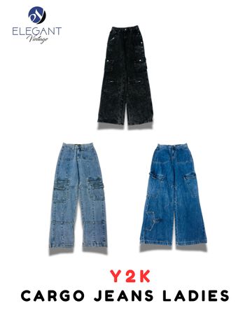 Y2K Cargo Jeans Ladies - EV1943