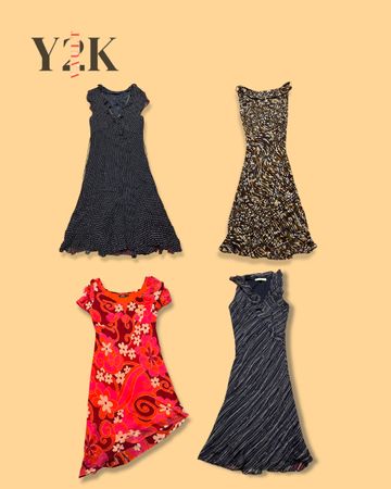 Y2K Slip & Floral Dress Bundle (Yv-737)