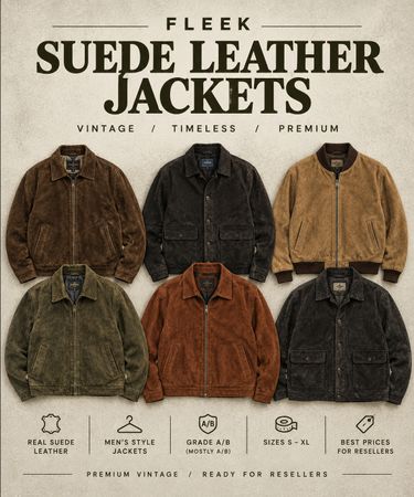 Vestes en suede