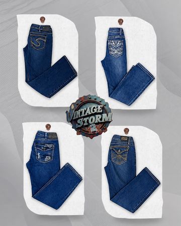 Y2K Embellished Jeans