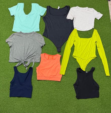 Yv1021 lululemon Mix Tank Tops 24P