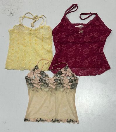 Y2k Cami Tops (1283)