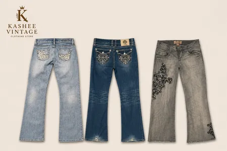 jeans a zampa d'elefante senza tempo
