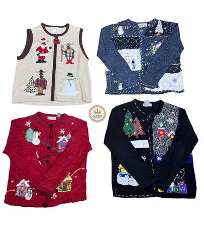 Suéter de Natal 10 pcs A 1466