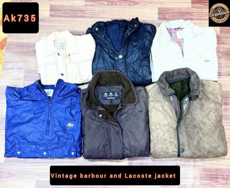 Veste vintage Barbour et Lacoste ak735
