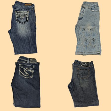Low-Rise Energy — Y2K Jeans Mix