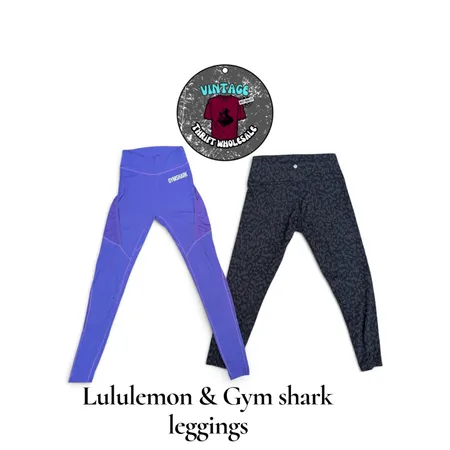 Lululemon and Gym shark leggings (mix bundle)