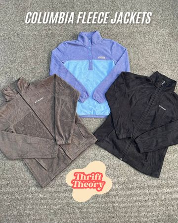 🔴 Columbia Fleece Jackets - (03/09)